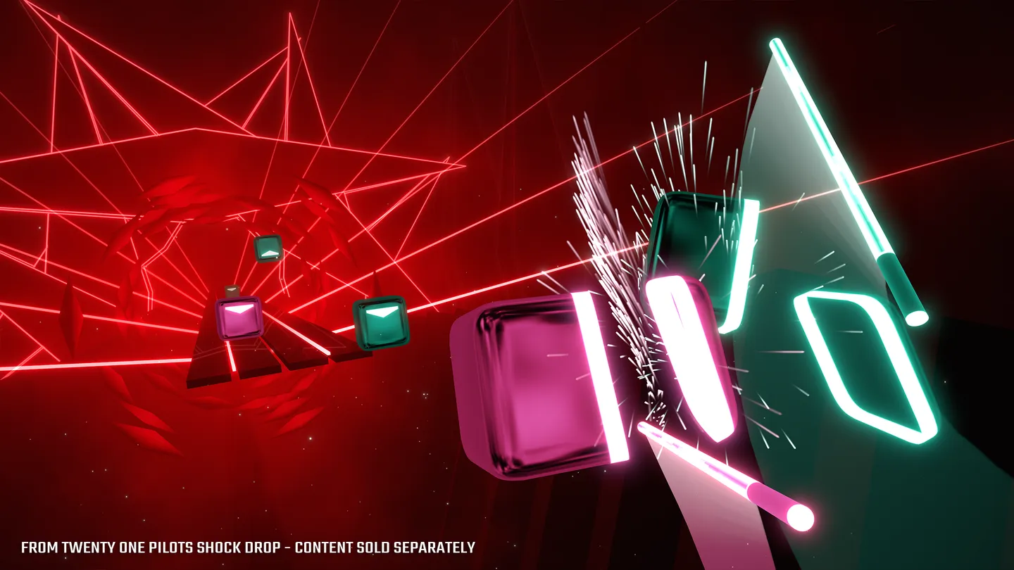 #6. Beat Saber (Meta) Oleh: Beat Games